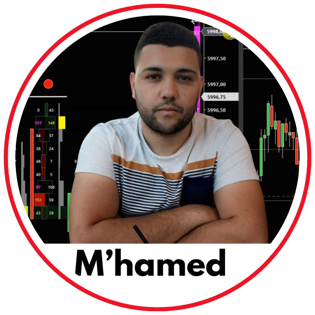 M'hamed, formateur order flow spécialisé sur le future MNQ, Côte d'Azur